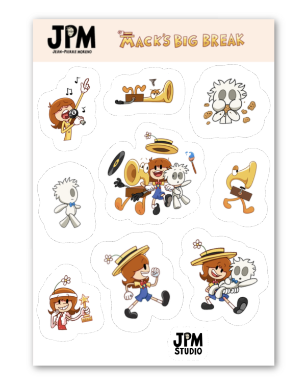 MACK'S BIG BREAK STICKER PACK 1